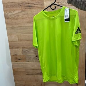 Neon Adidas athletic shirt
